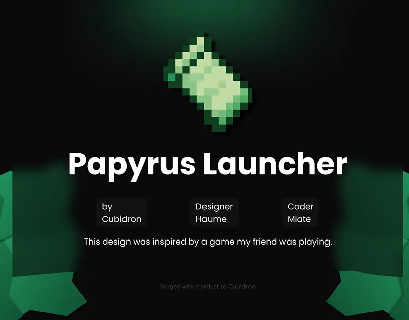 Papyrus Launcher Theme
